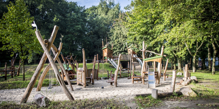 Speeltuin in het Fort van Merksem